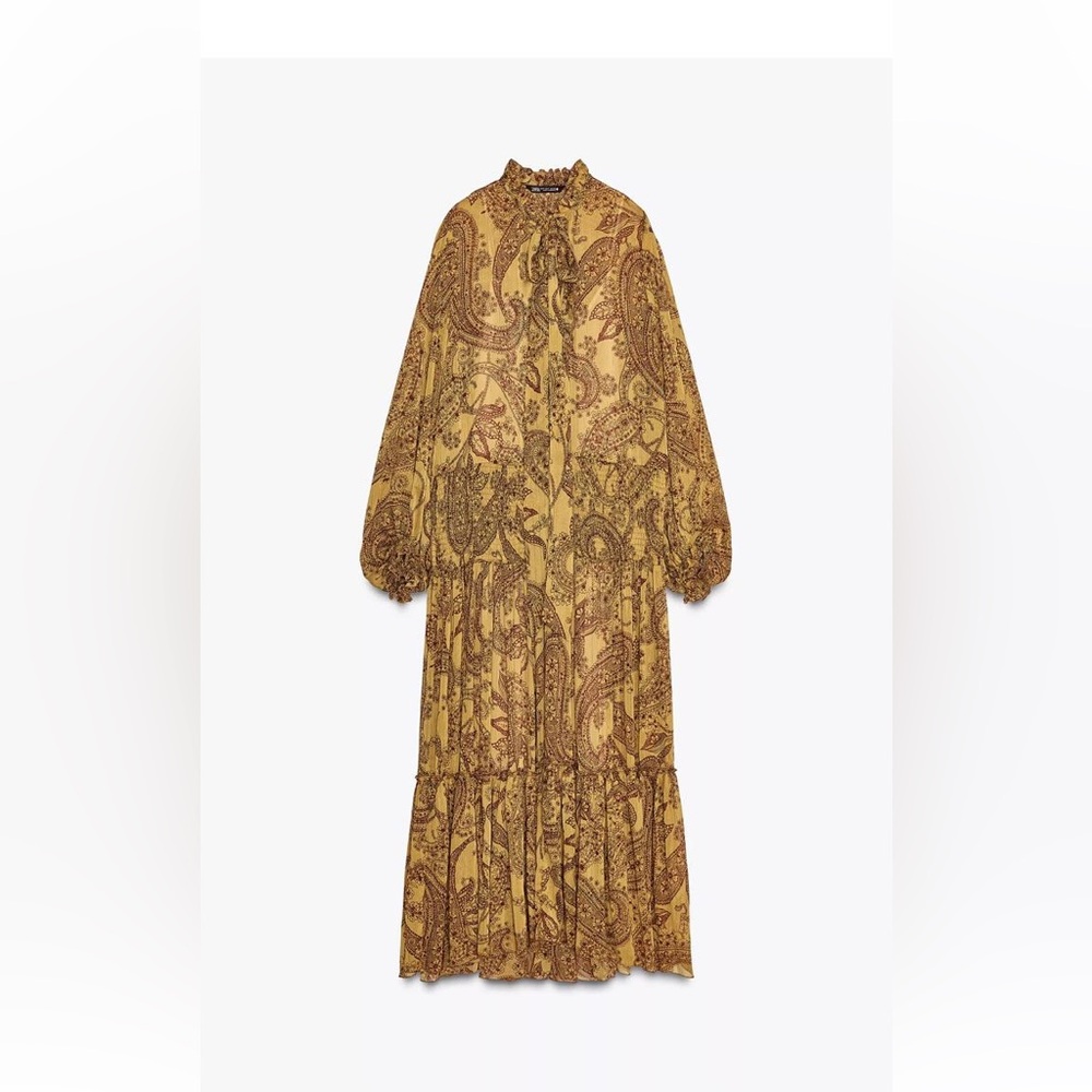 Zw collection long print dress